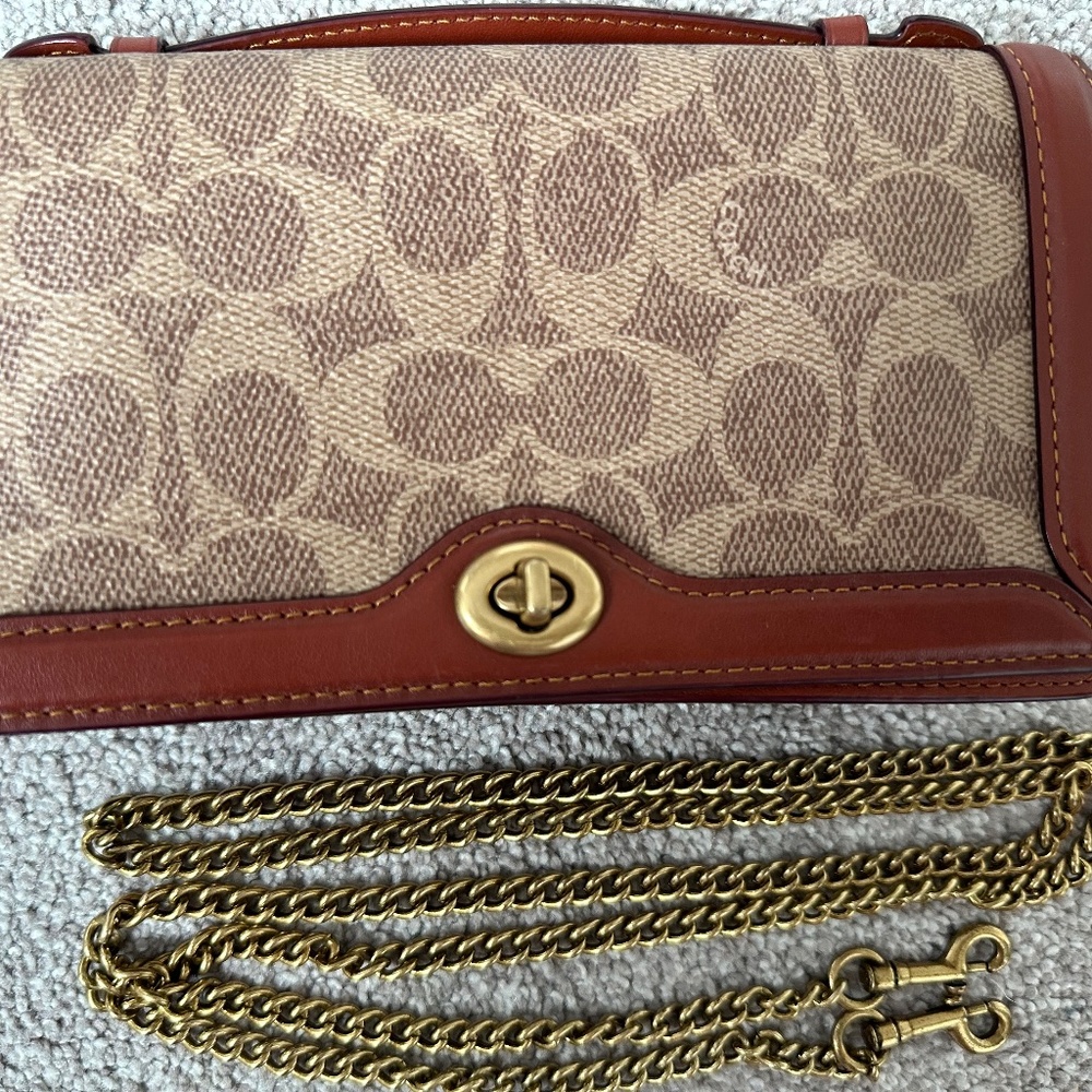 Coach Riley top handle crossbody